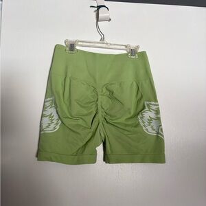 Green Women's Shorts